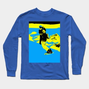 Mountain Boarding - Snowboarder Long Sleeve T-Shirt